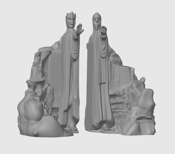 Statue The Argonath - LOTR (Bookend)