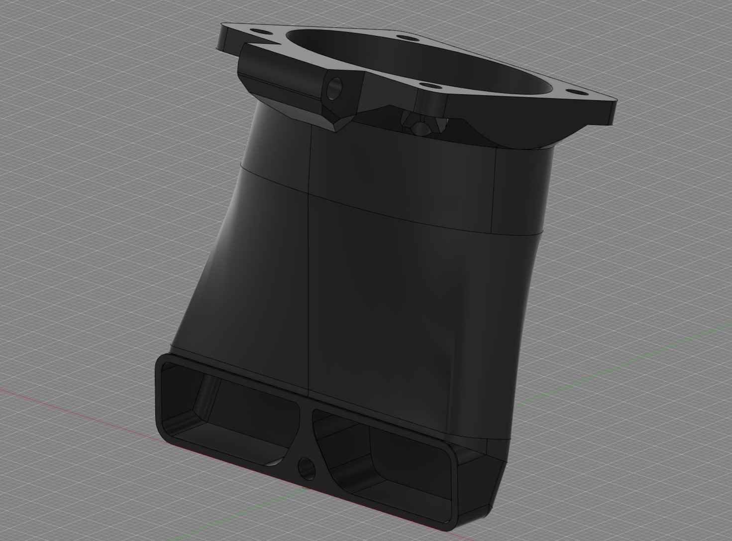 RatRig V-Core EVA 3 4028 Mini Blower Fan Mod 3D model thumbnail