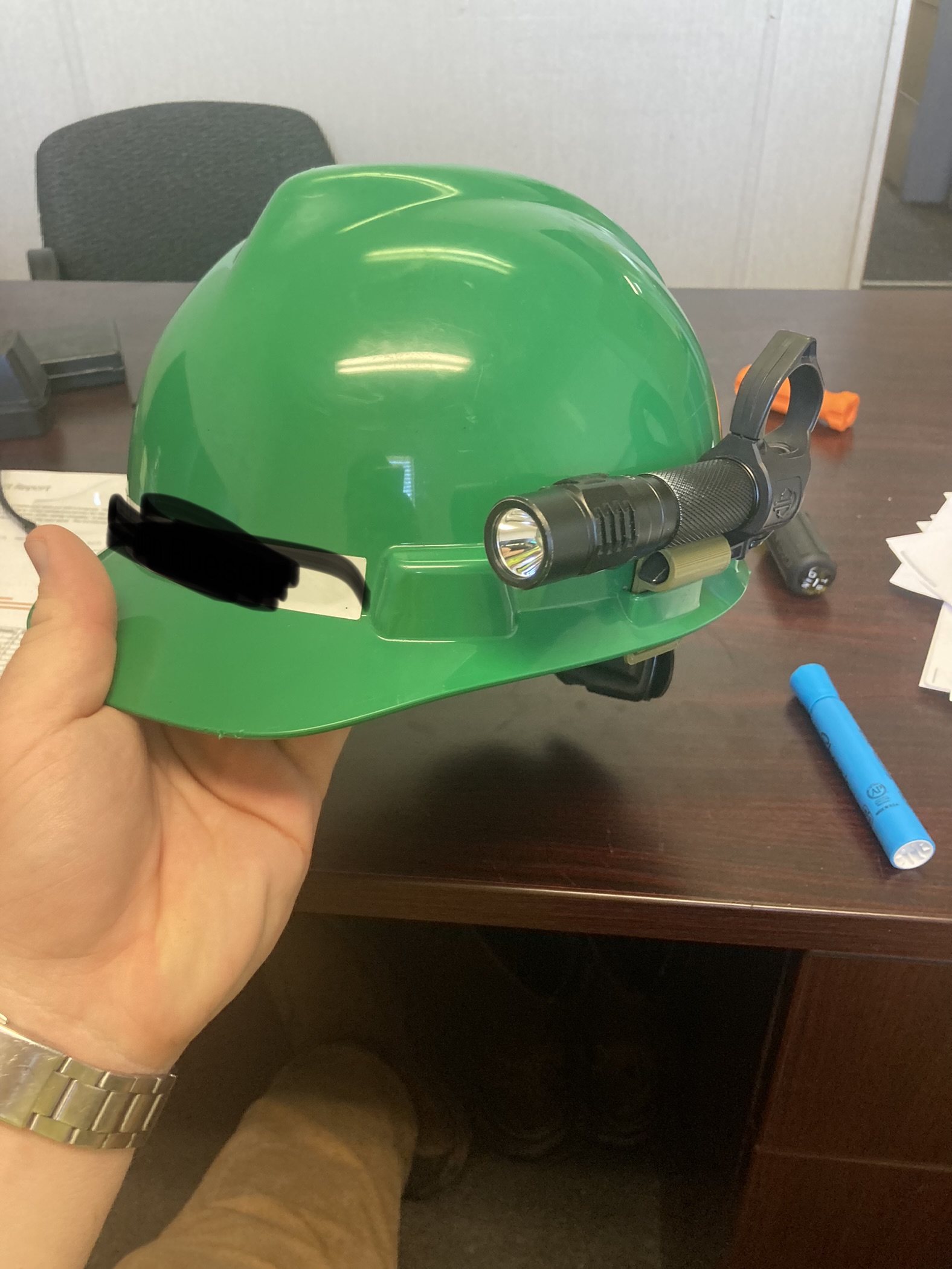Ear Plug Storage for Hard Hats by Austin Lively Download free STL