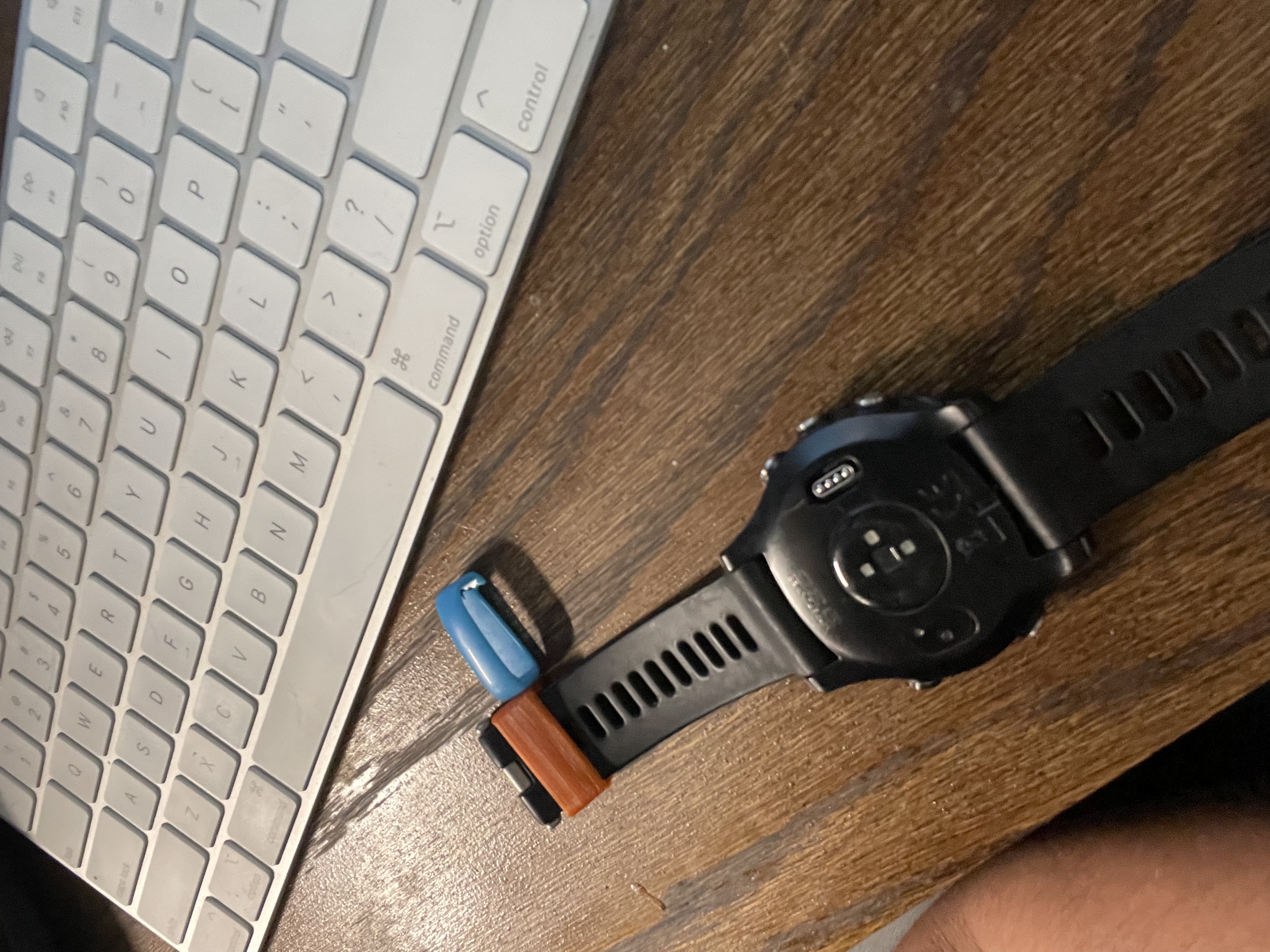 Garmin Watch Strap Fastener Ring Replacement by Matthew Download free STL model