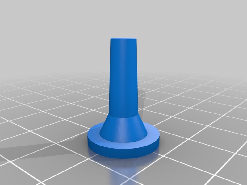 Yoga Ball replacement air plug by LeeroyLee Download free STL model