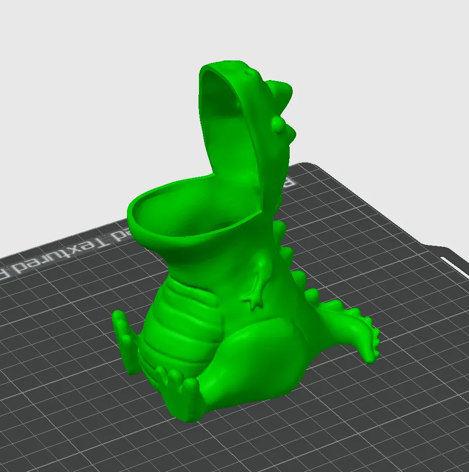 STL file Desk organizer pen holder Dinosaur 🖊️・3D printable model to  download・Cults