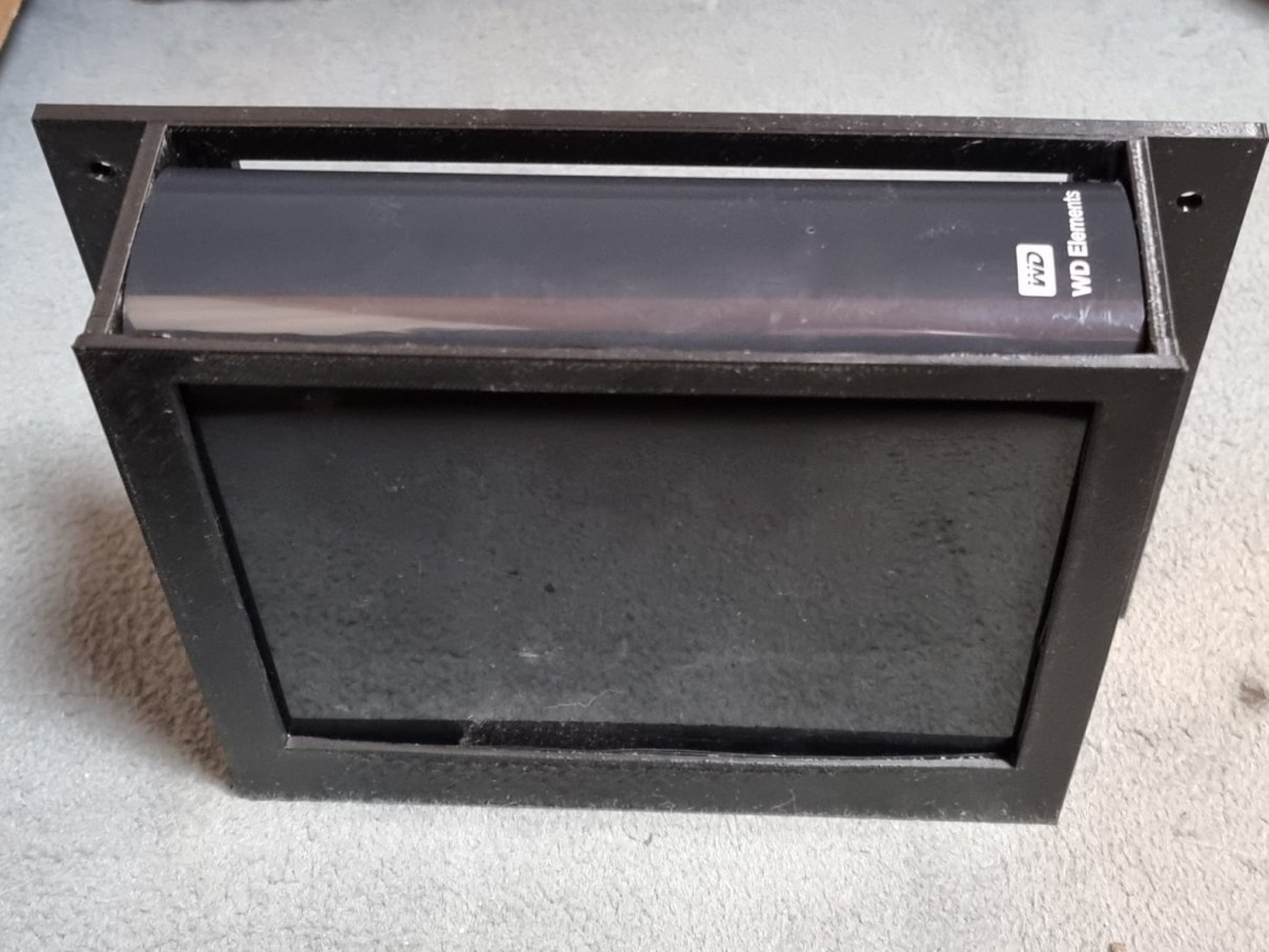 Wall Mount for WD elements 3 1/2 inch external hard drive