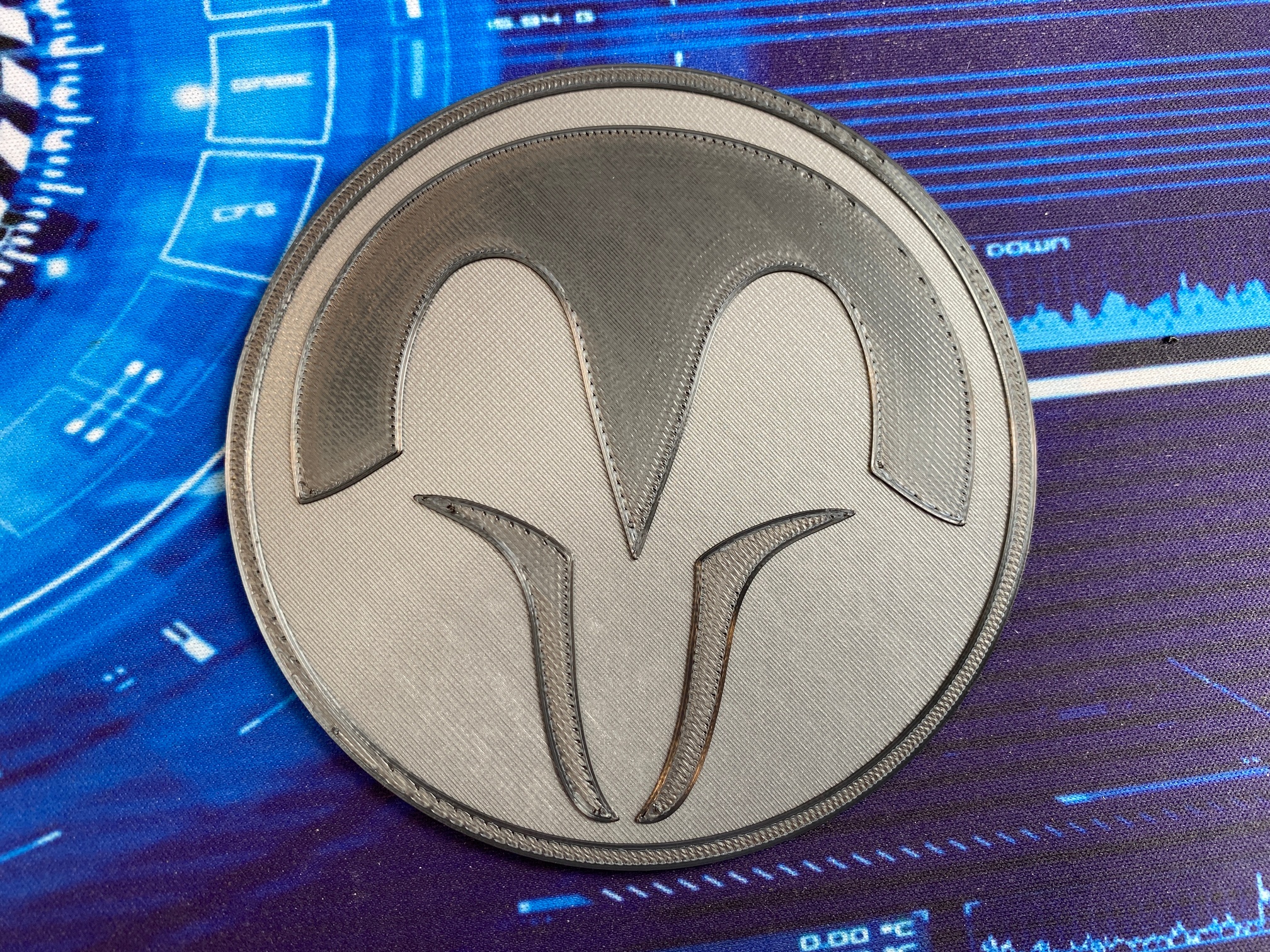 Bo-Katan Nite Owl Coaster
