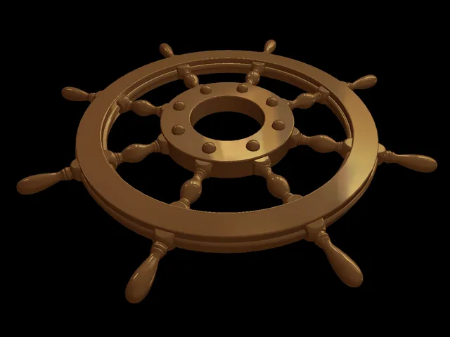 45 Record Adapter Ship steering wheel