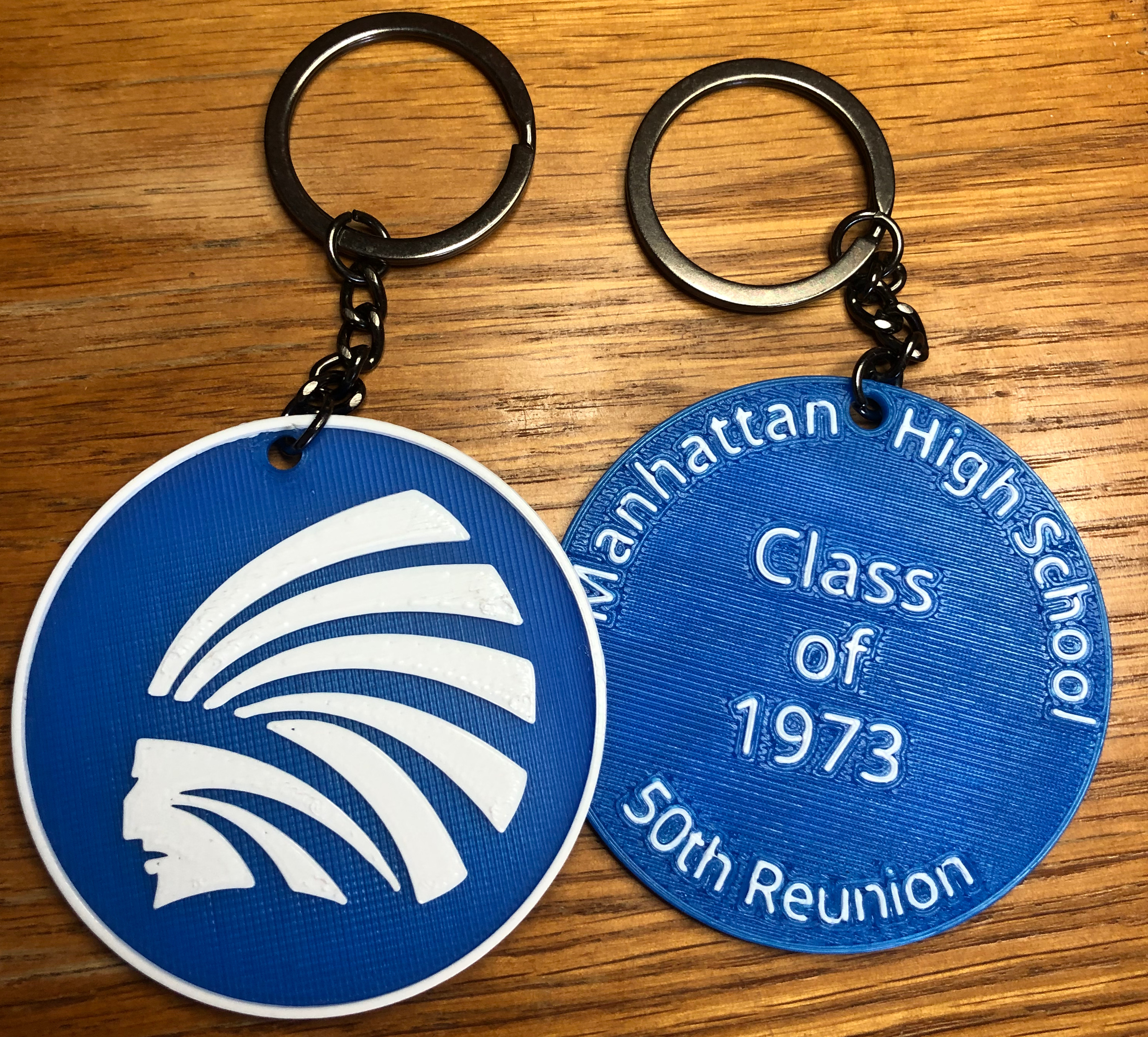 Customizable Keychain (OpenSCAD)