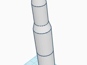 Saturn V Rocket Model