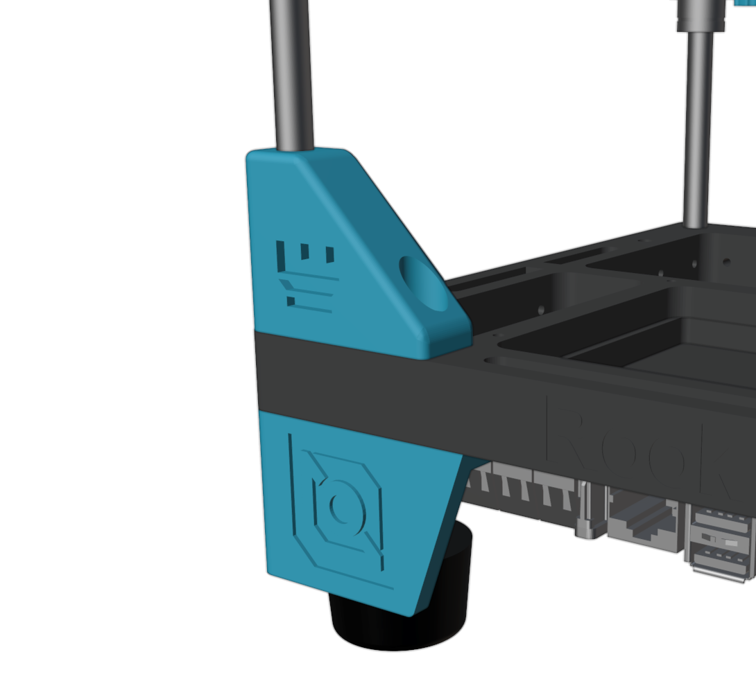 Rook Mk1 Front Support V2 3D model thumbnail