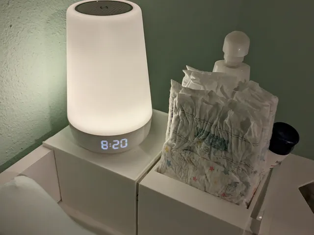 Changing table shelf and basket