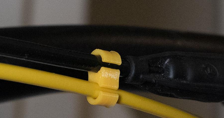 bicycle brake wire clamp