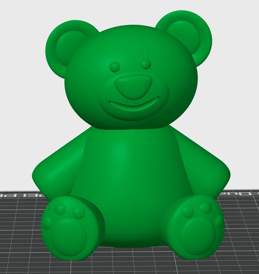 STL file 🍬Gummy Bear Big HARIBO🐻 ・3D printable model to download・Cults