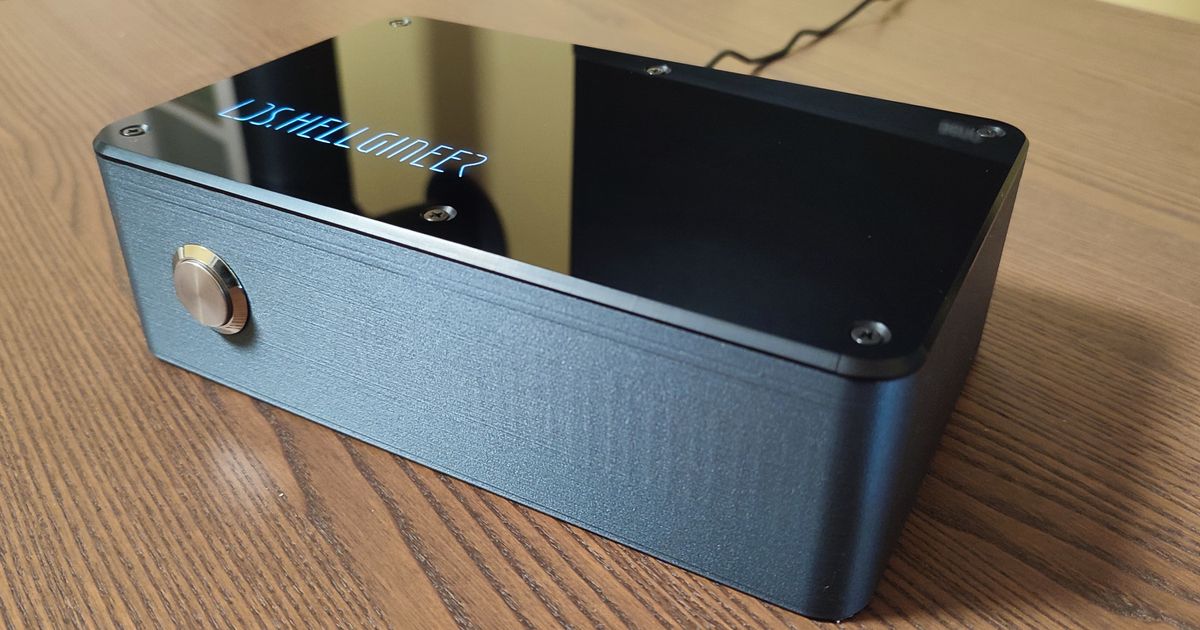 Raspberry Pi NAS Case by Lucas S. Download free STL model