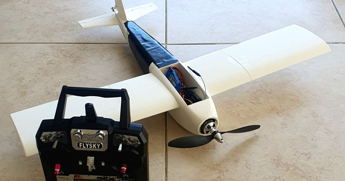RC Plane by Omer Meshy Download free STL model