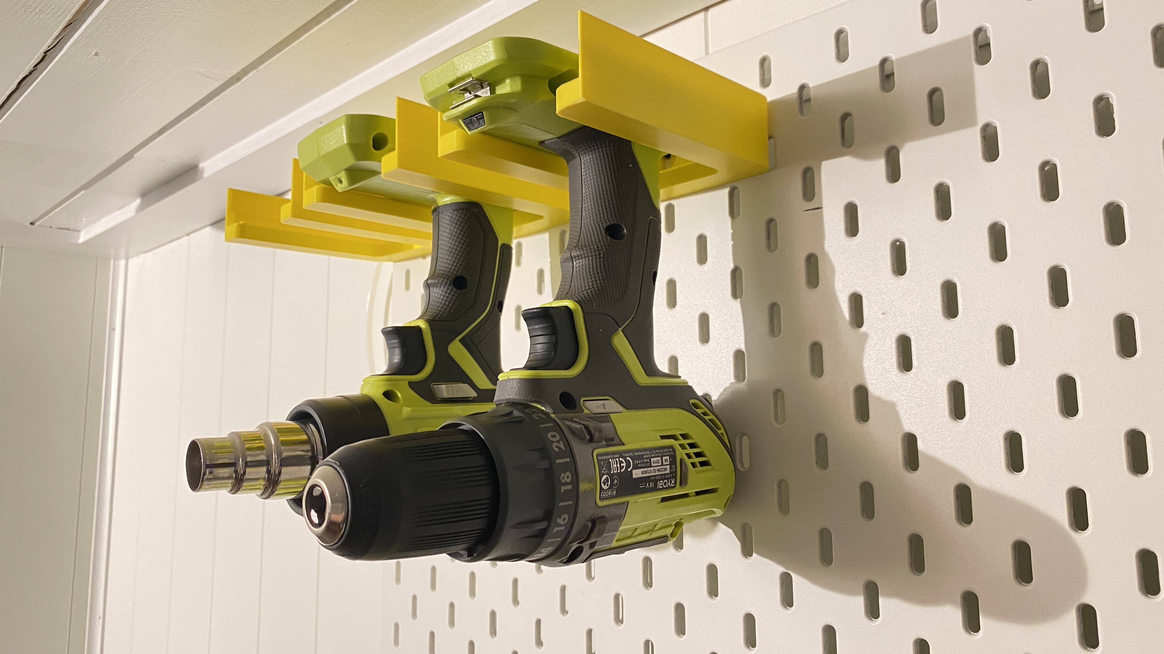 Ryobi P306 Glue Stick Holder by TankerTech, Download free STL model