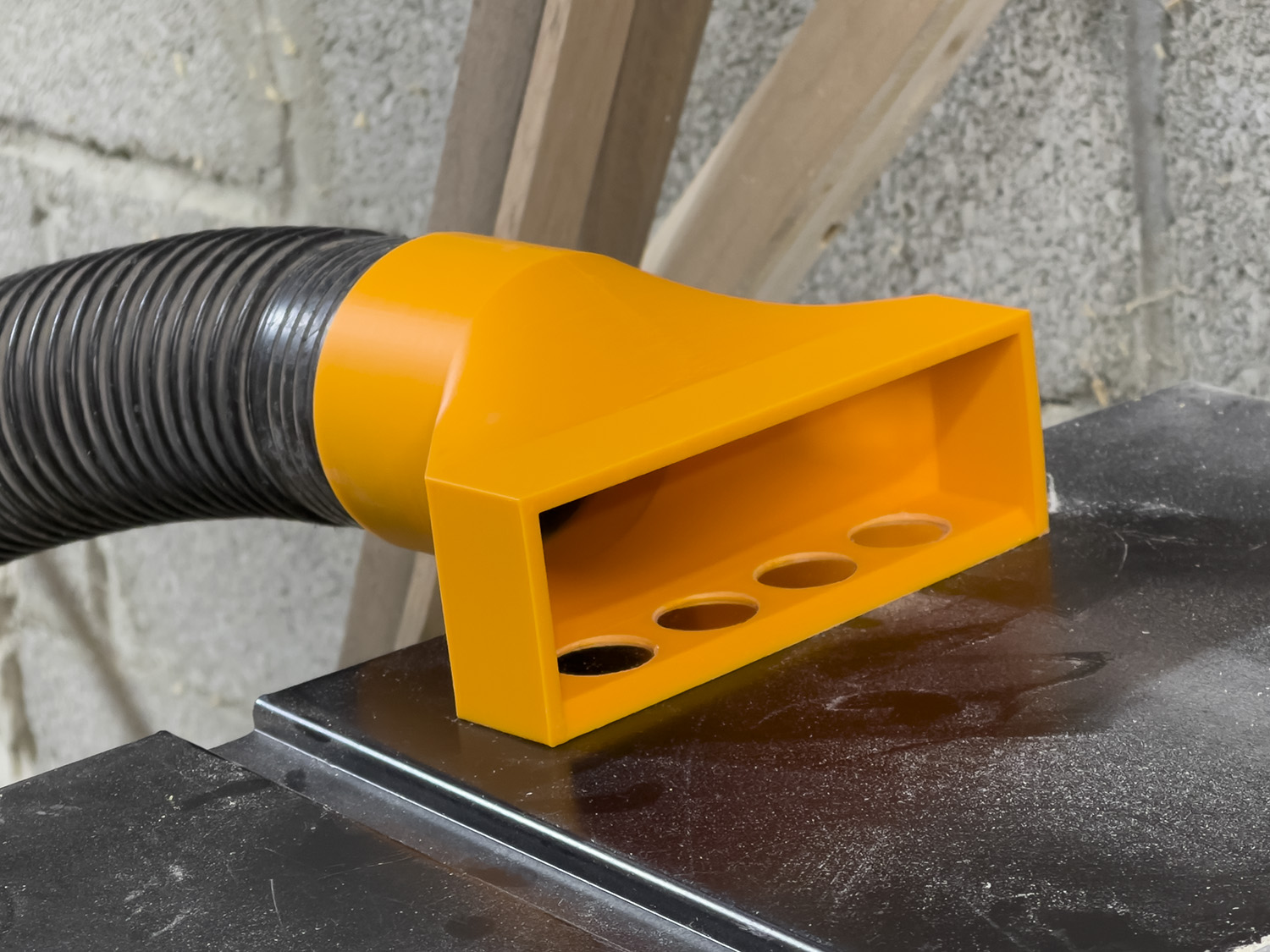 Magnetic Dust Collection Chute