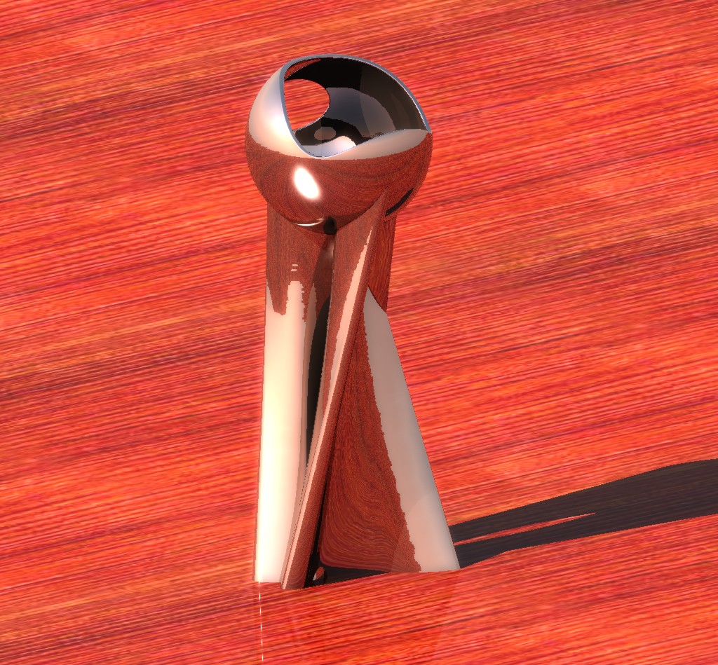 High Quality Organic design trophy. DESIGNER AWARD