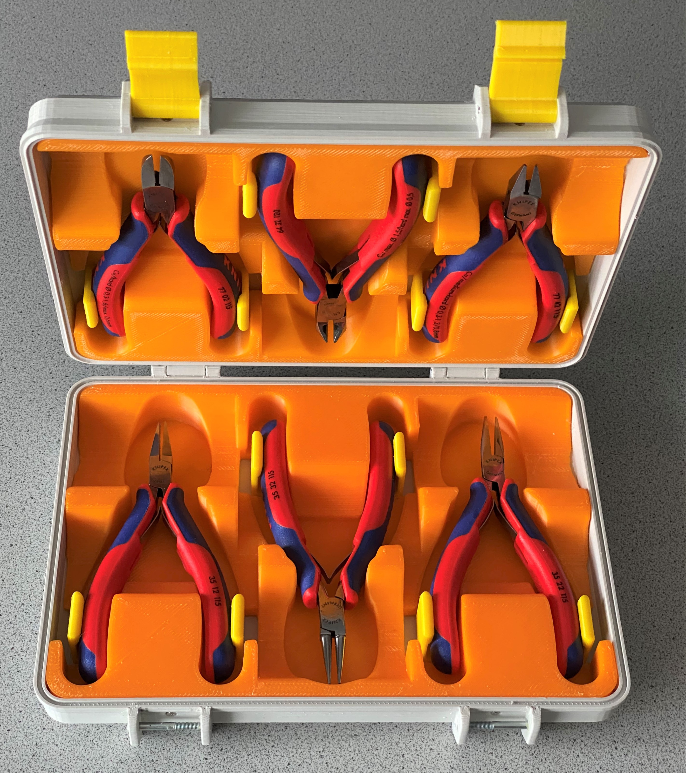 Set of Knipex Pliers in a Box by Tritschi Download free STL model