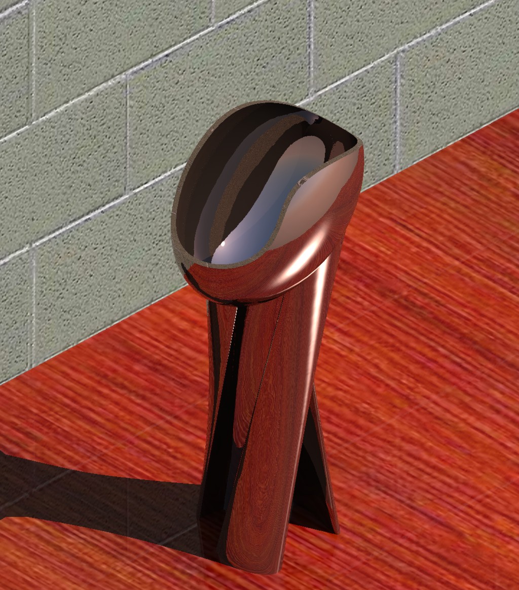 High Quality Organic Egg design trophy.