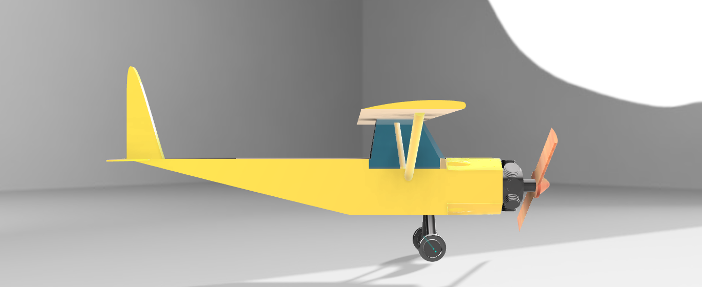 Little propeller plane by Scrogrammer20 Download free STL model