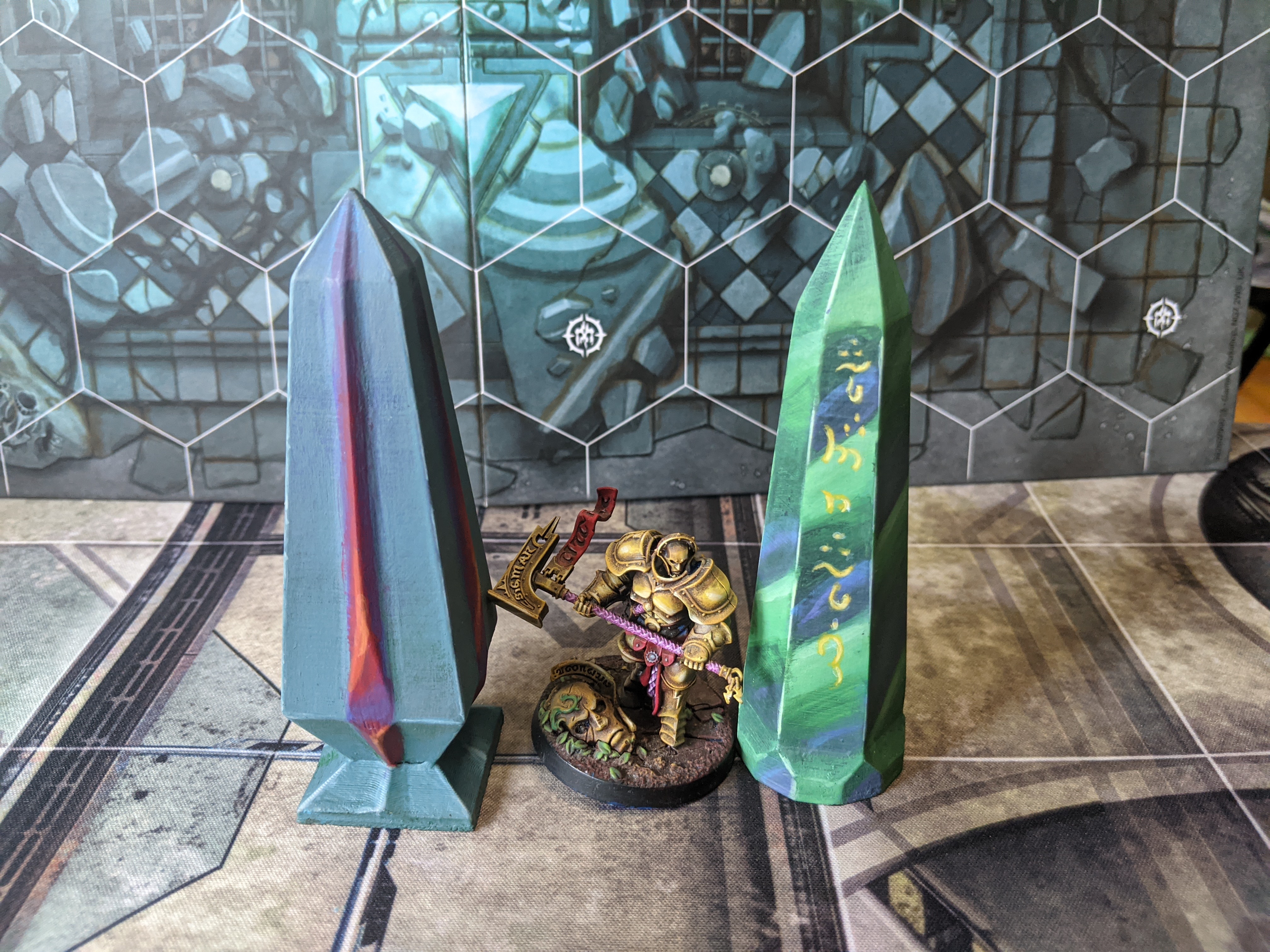 Miniatura 2 do modelo 3D Obelisk Terrain Set