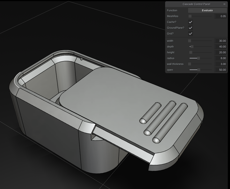 Parametric sliding lid box by Billiam | Download free STL model ...