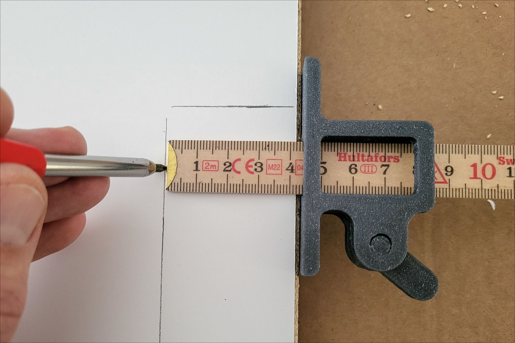 Swedish Folding Ruler Marking Gauge by Bent Derailleur | Download free ...