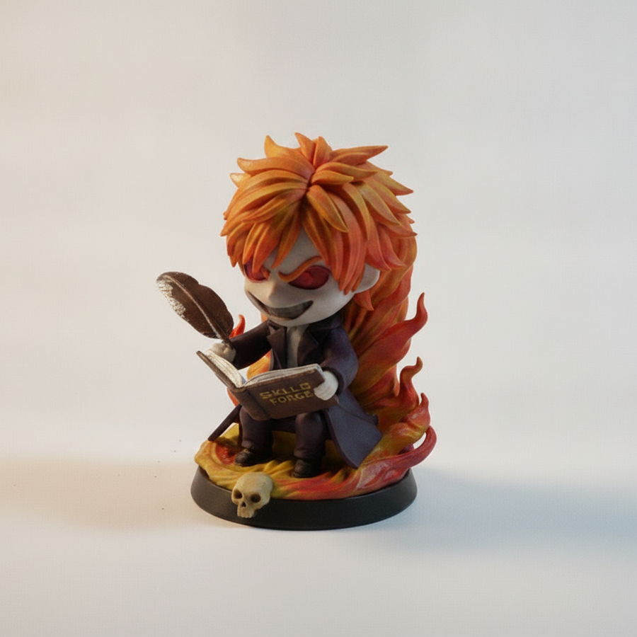 Light Yagami Note Figurine 3D Printable