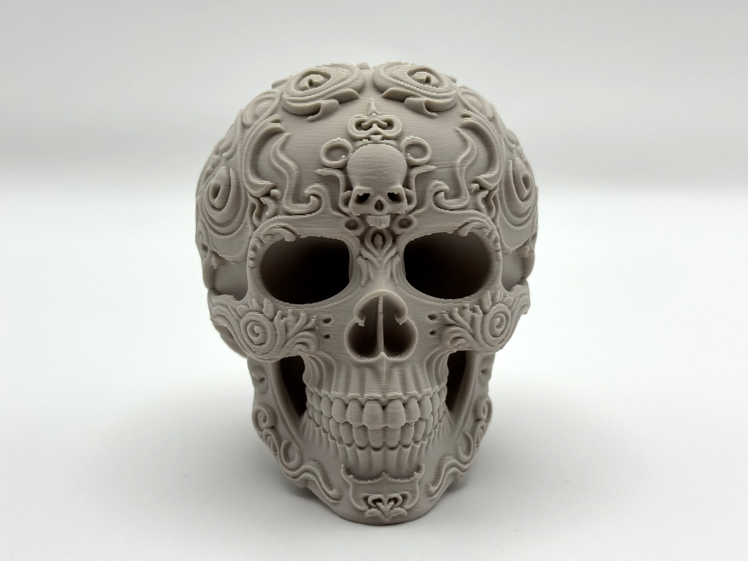 Pattern Skull Decoration
