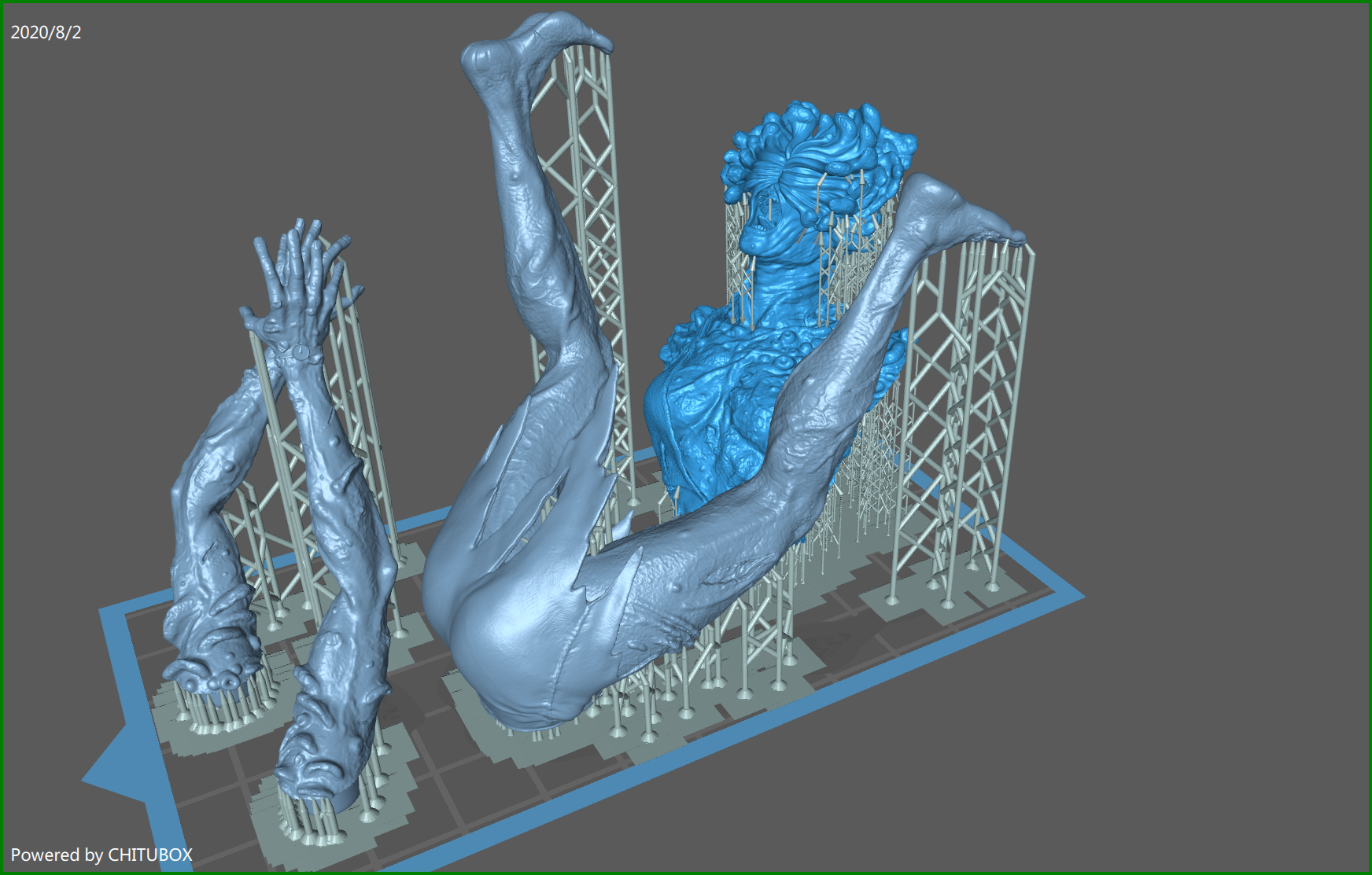 Miniatura 6 do modelo 3D Clicker statue