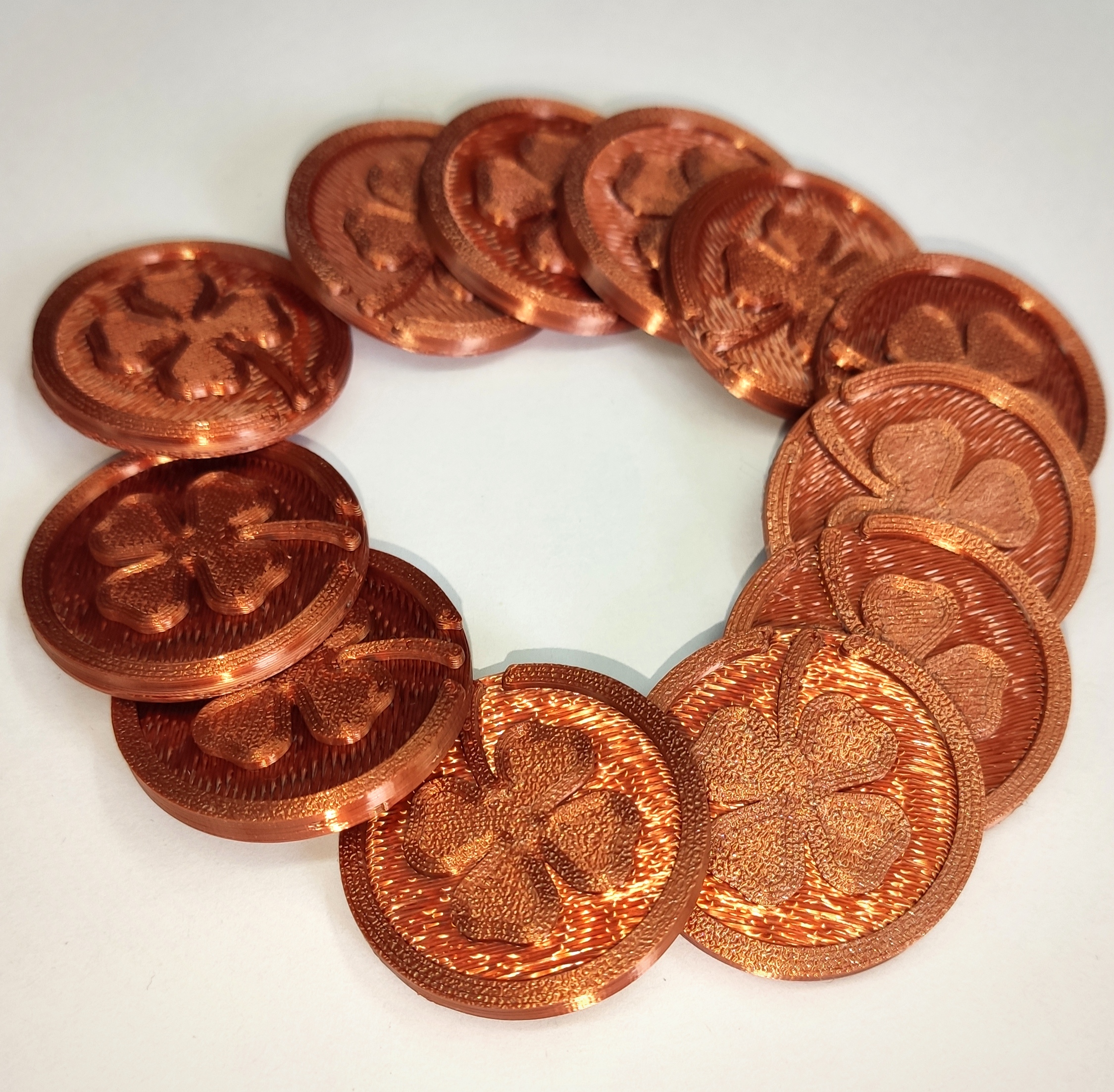 Lucky coins by Marek S | Download free STL model | Printables.com