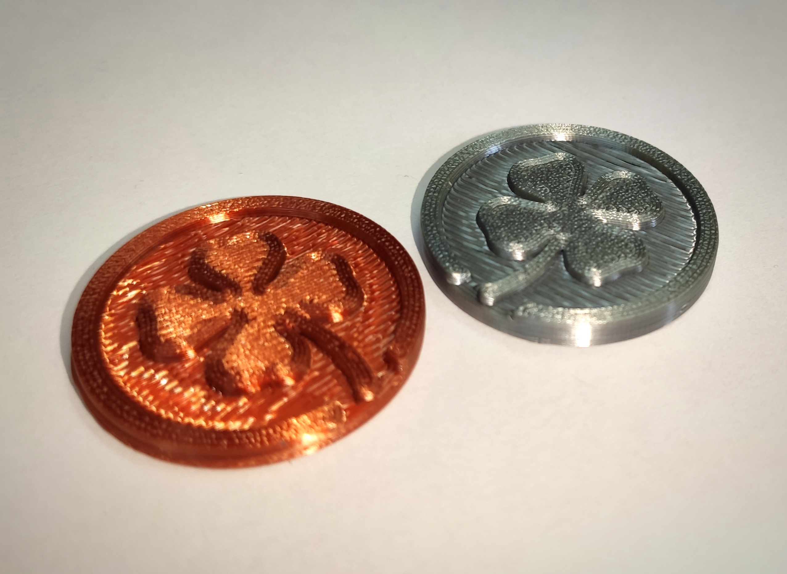 Lucky coins by Marek S | Download free STL model | Printables.com
