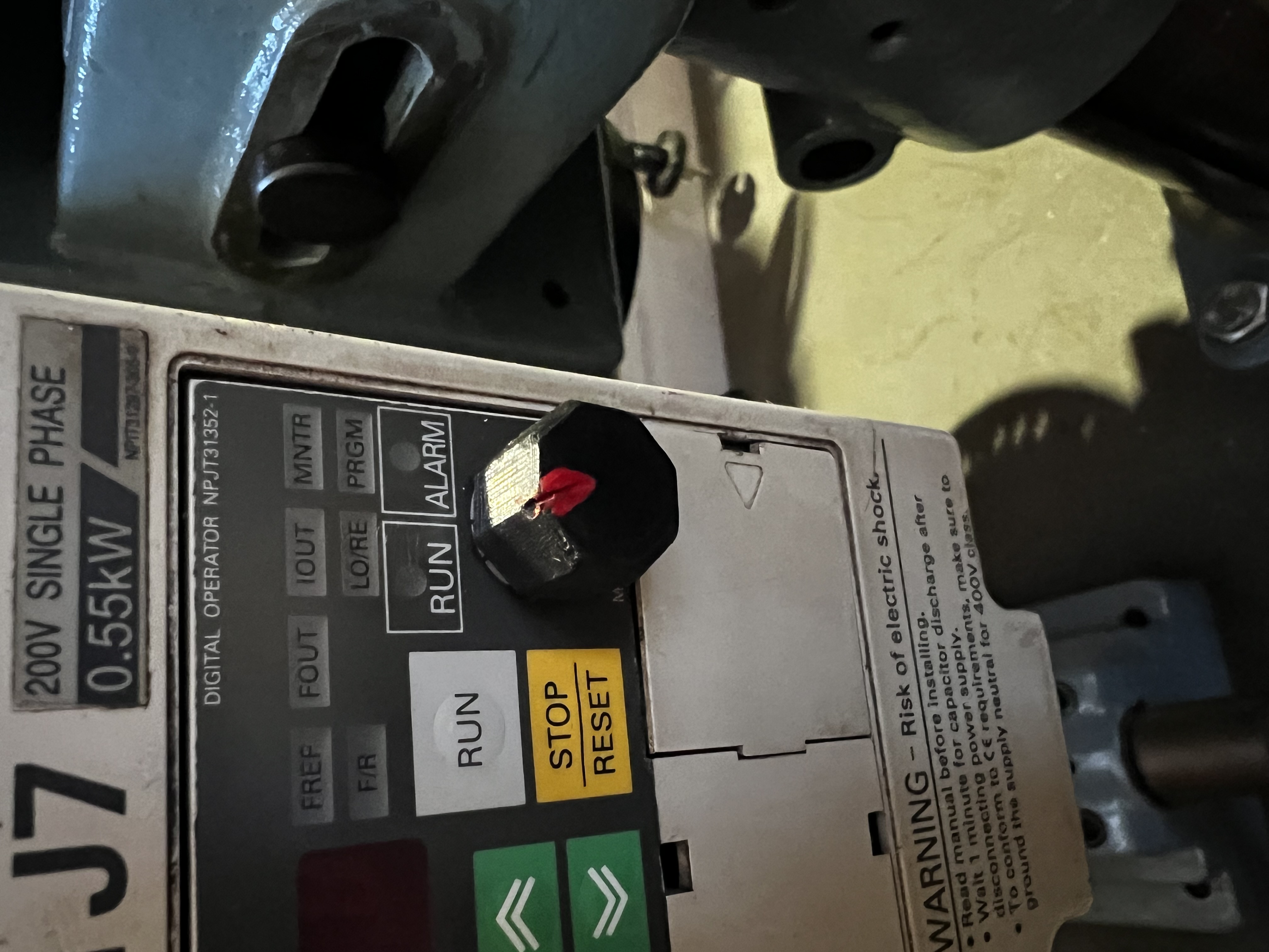 Knob for Omron vs mini j7
