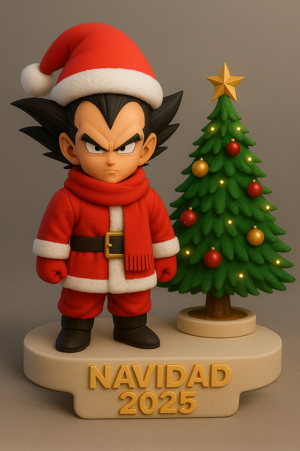 VEGETA NAVIDAD