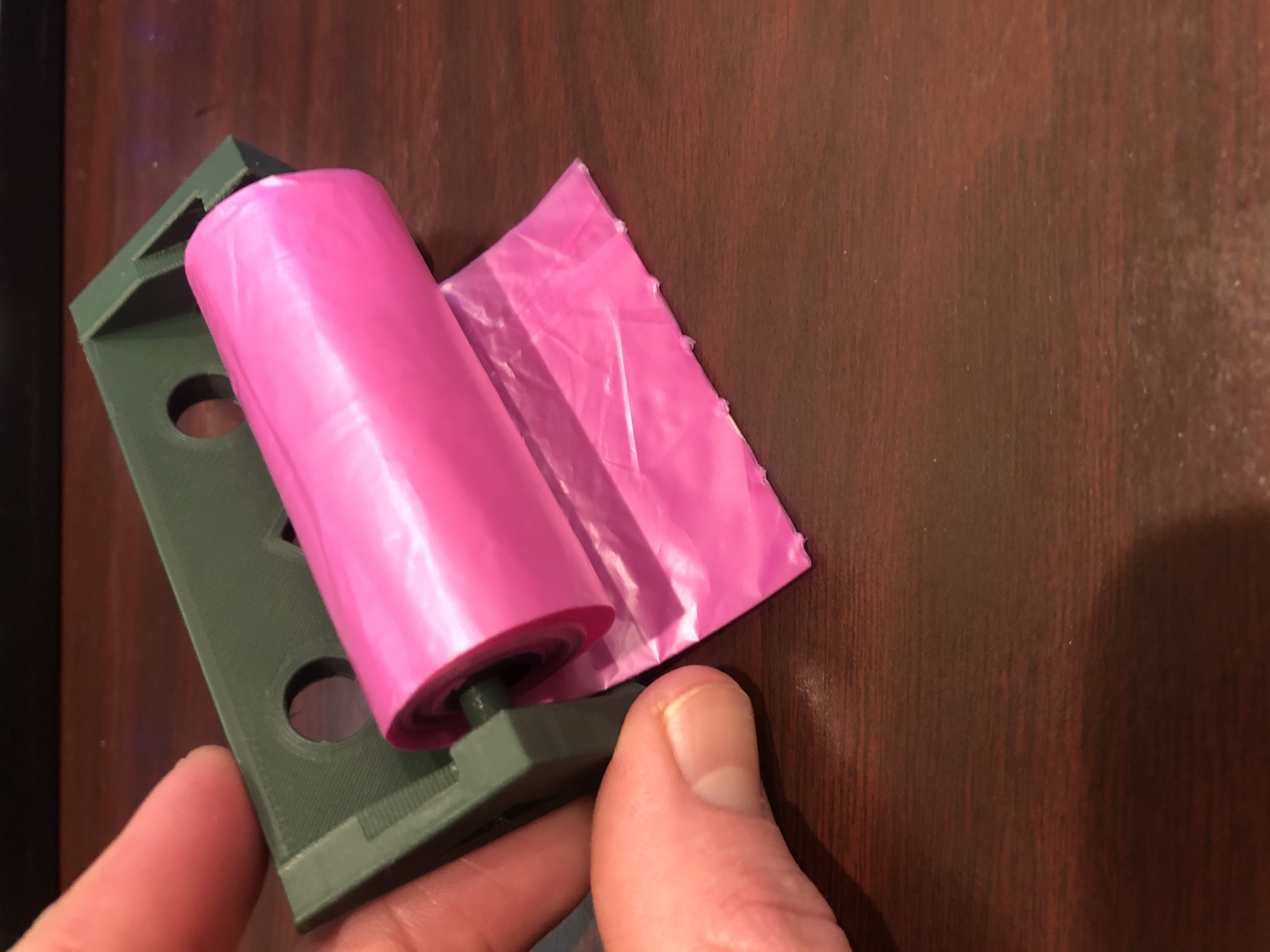 Wall mounted cat litter/dog poop bag holder by Jordan Download free