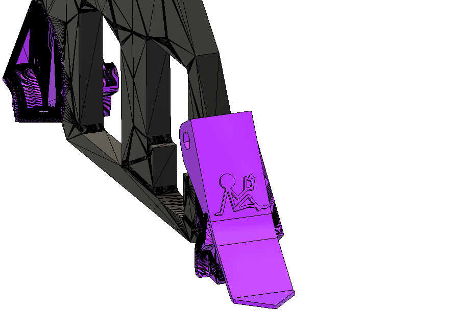 V1E LowRider 3 - almost pointless, pointy Dust Flaps