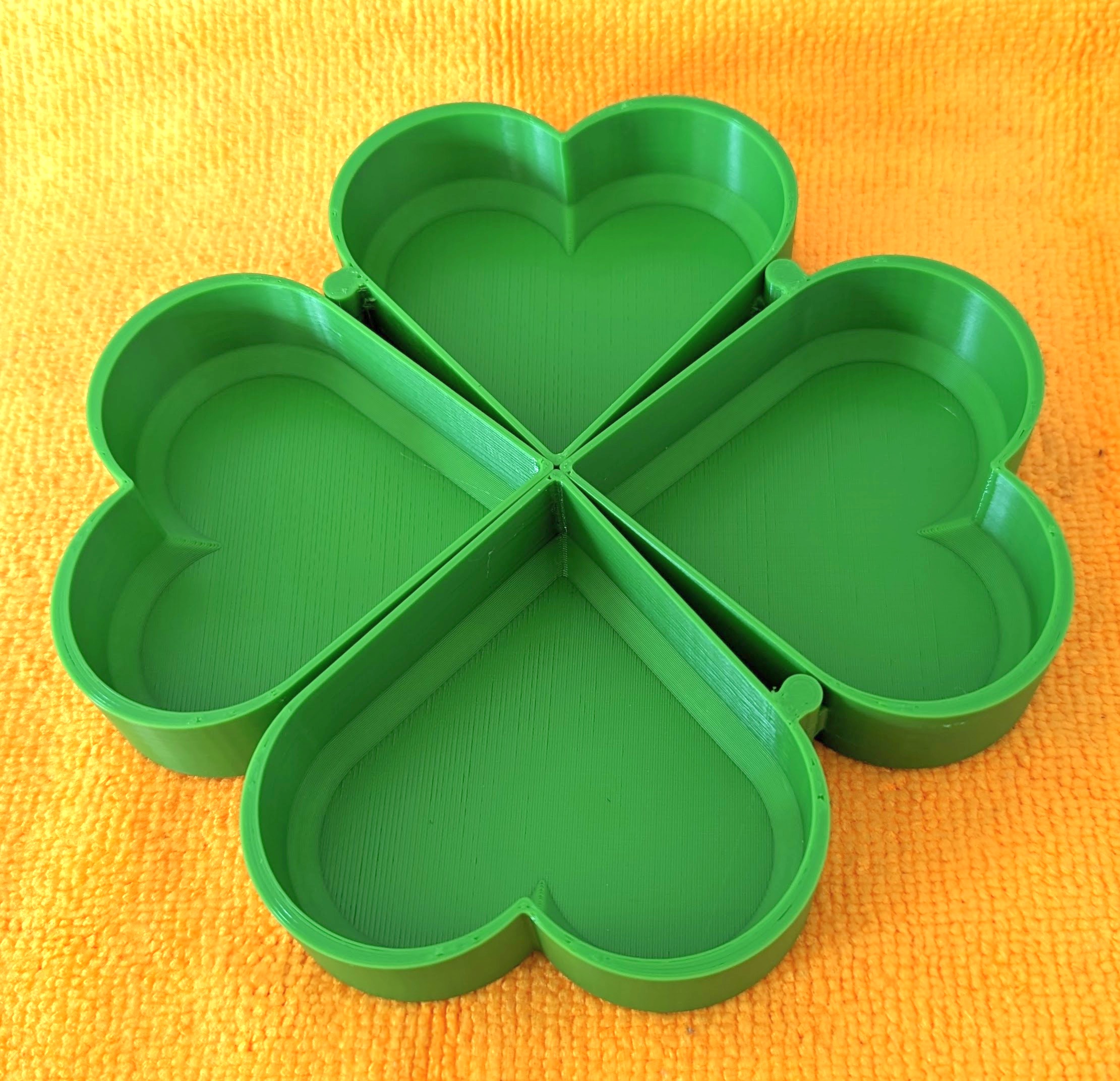 Heart Shamrock Candy Dishes
