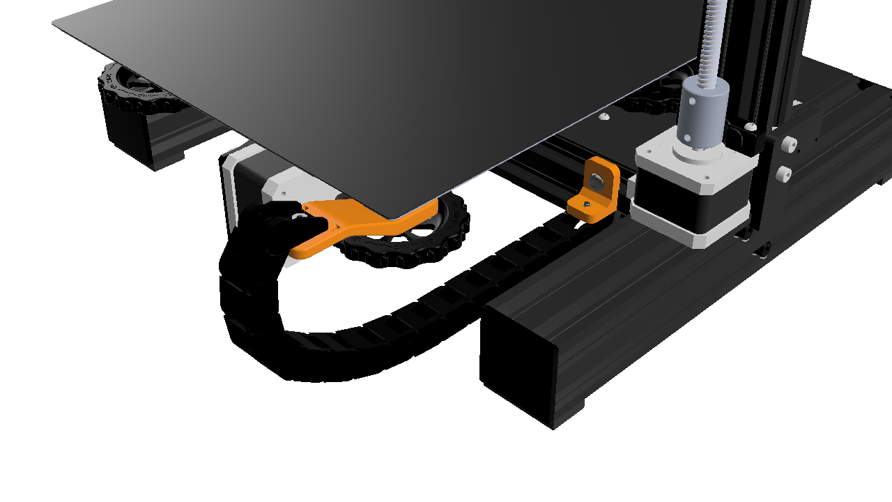 Bed and Frame Cable Chain Mount