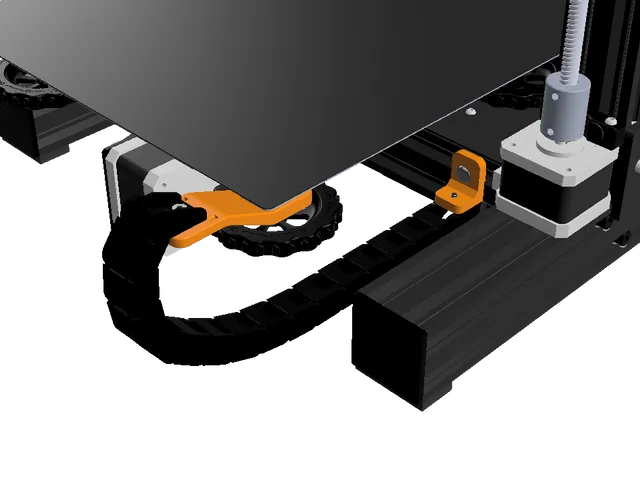 Bed and Frame Cable Chain Mount