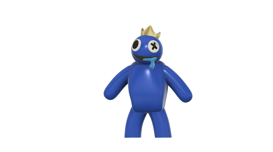 Another Blue from Rainbow Friends by Tdub5 (PrintNPlayToys