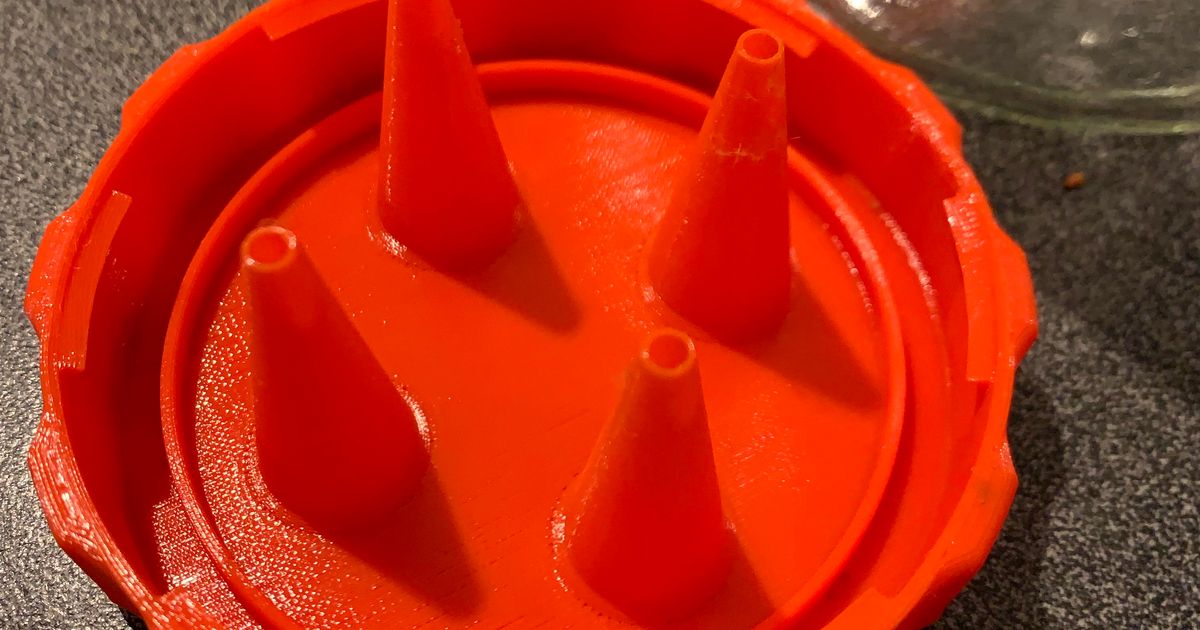 Sturdy fruit fly trap jam jar upcycling by steffanders Download