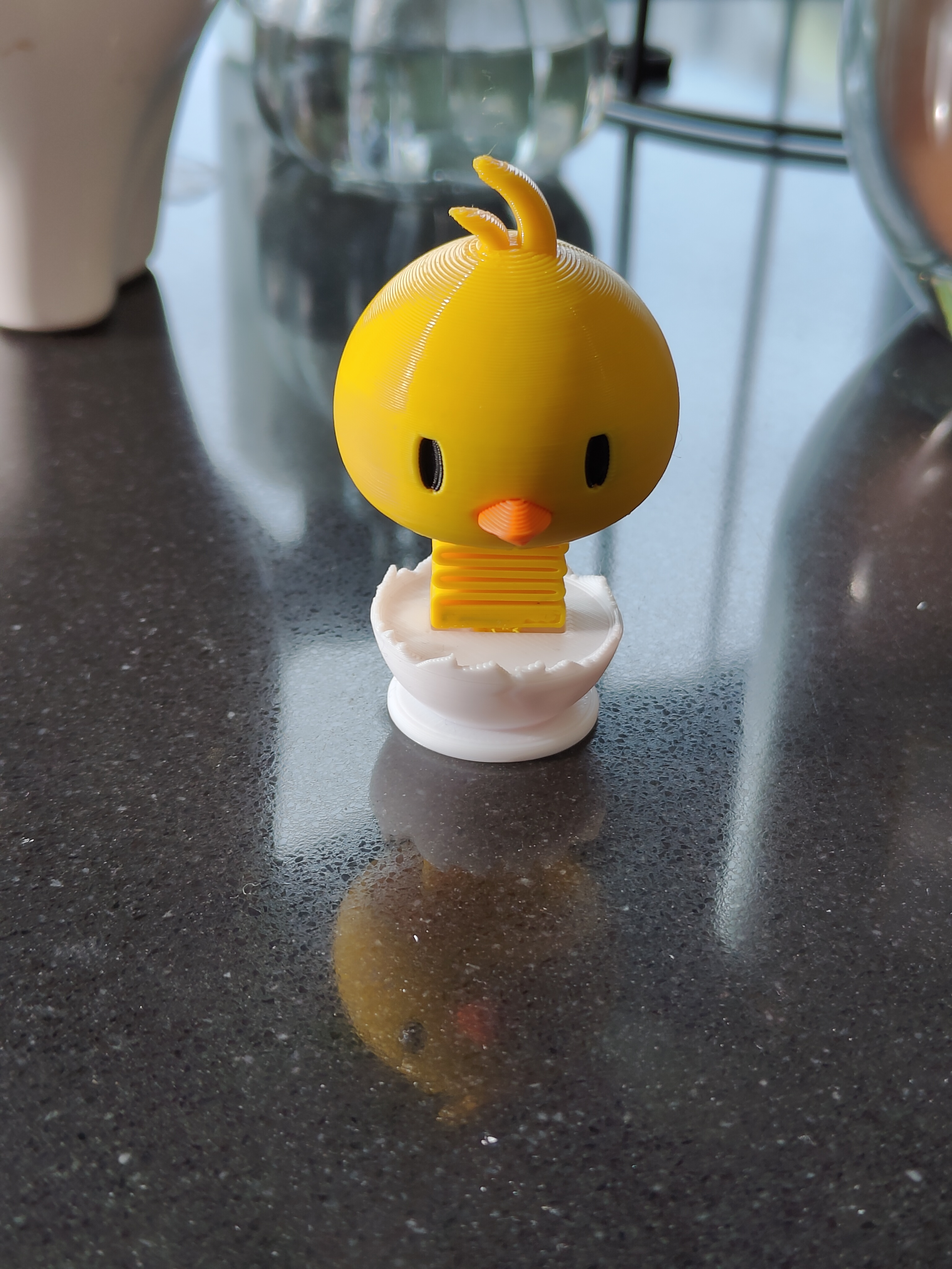 Miniatura 4 do modelo 3D Chick Springie