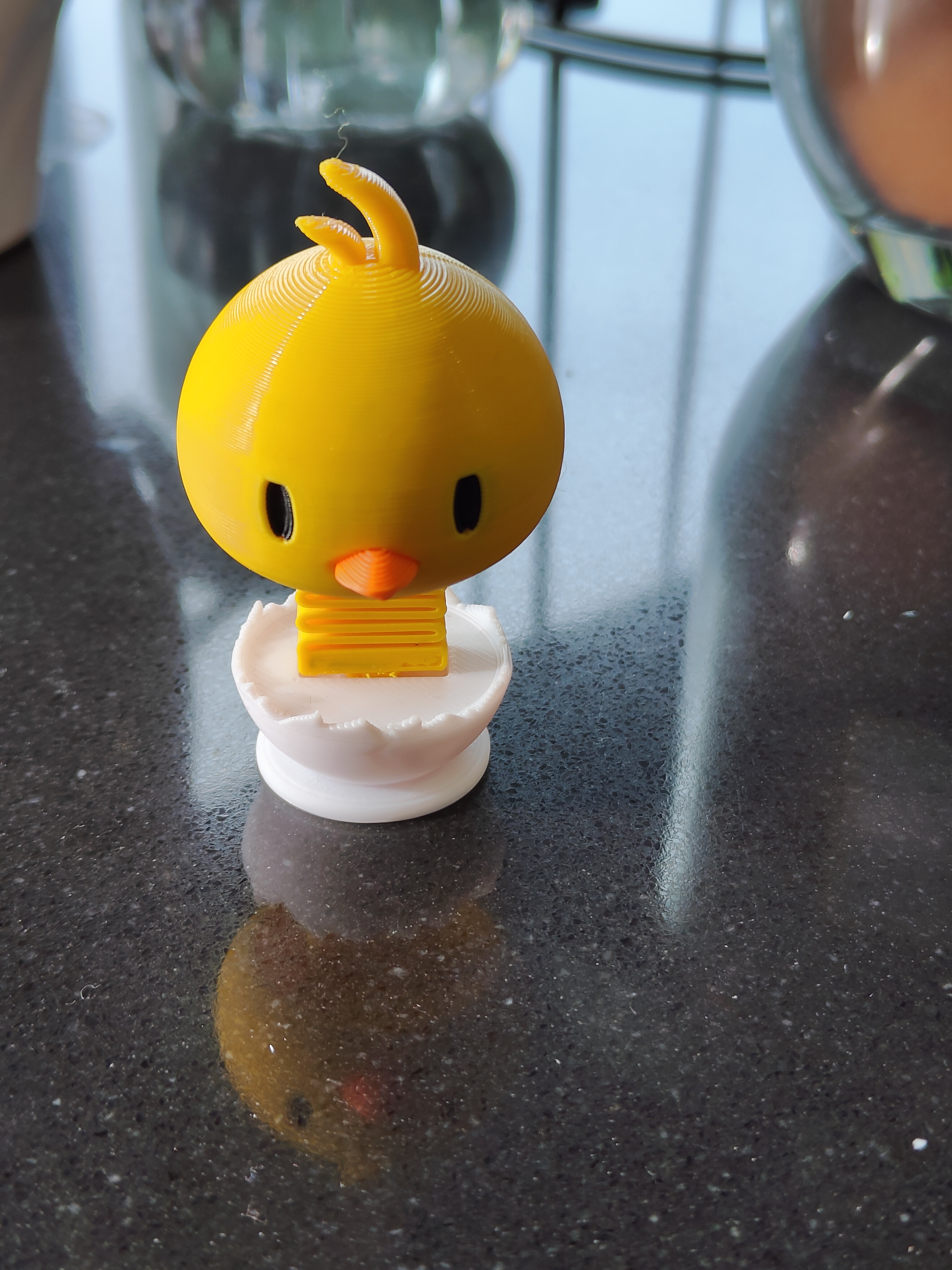 Miniatura 2 do modelo 3D Chick Springie