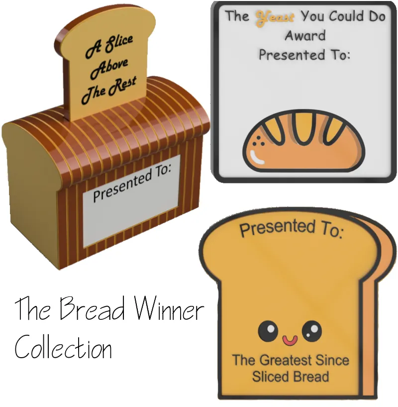 The Bread Winner Collection por How2Texan | Descargar modelo STL gratuito |  