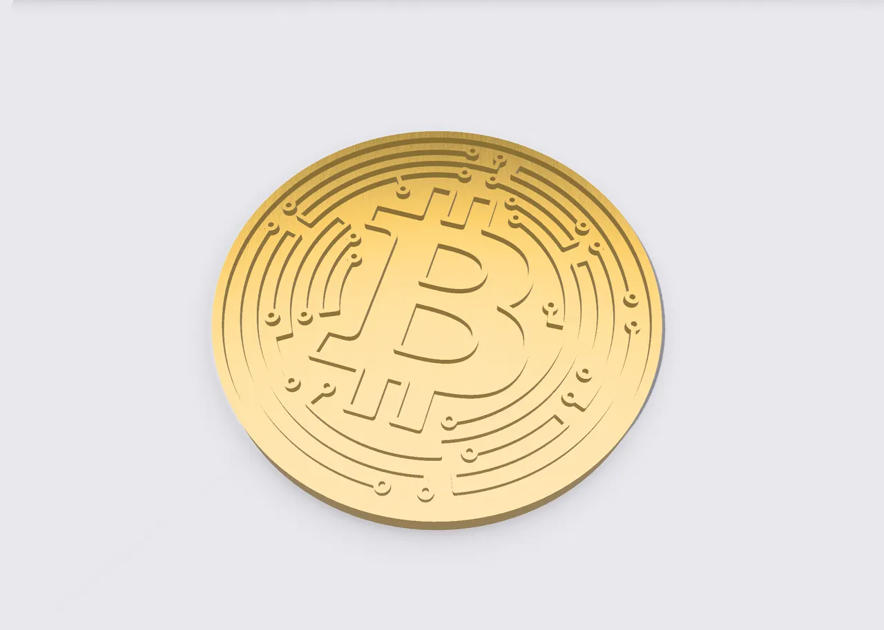 Improved Bitcoin Design by pixelada | Download free STL model |  Printables.com