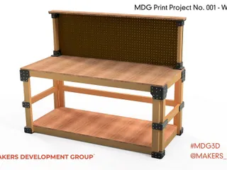 Work Bench Kit by MDG by MAKERS DEVELOPMENT GROUP 