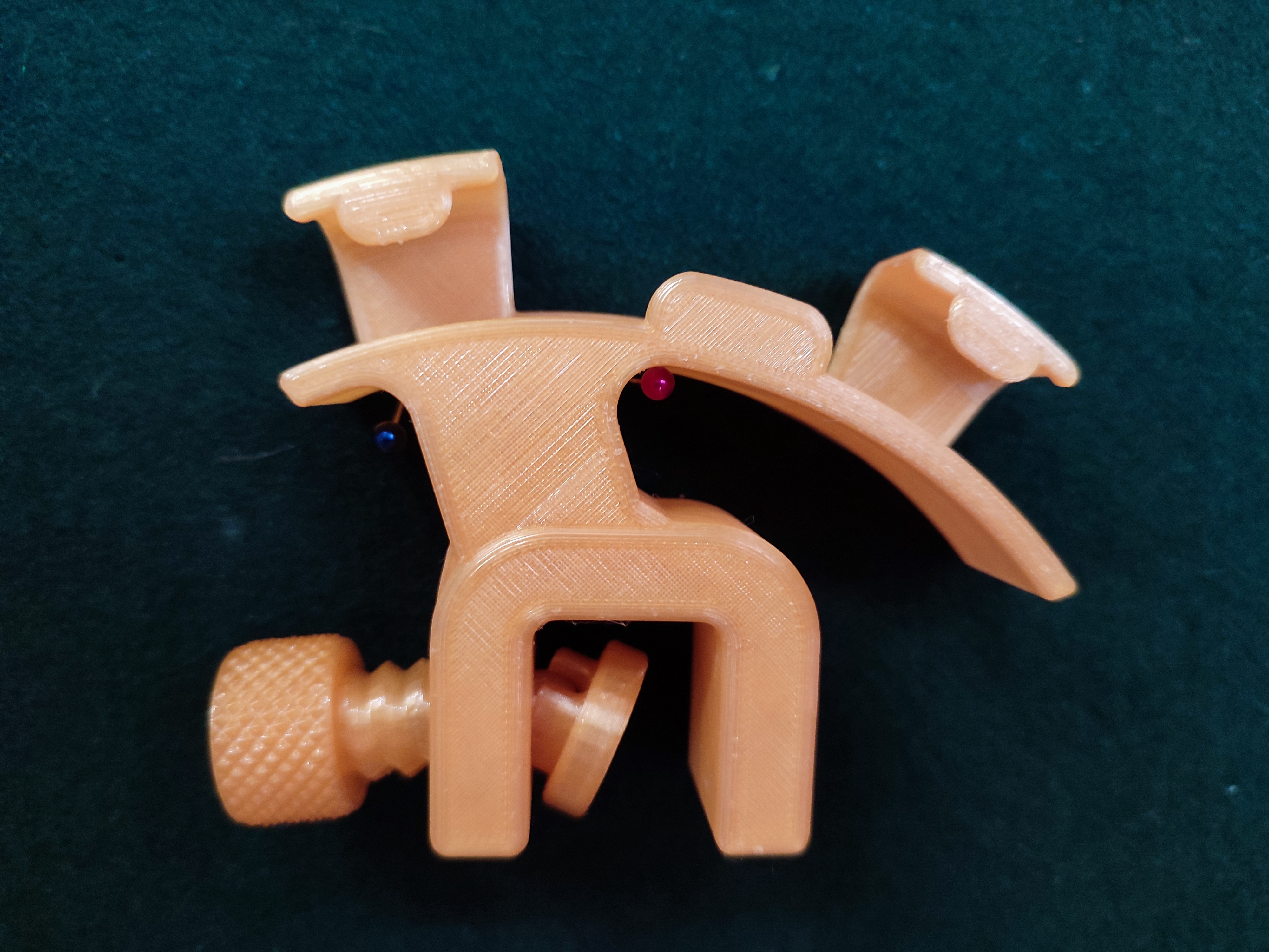 Hose holder with fixing screw. For aquarium