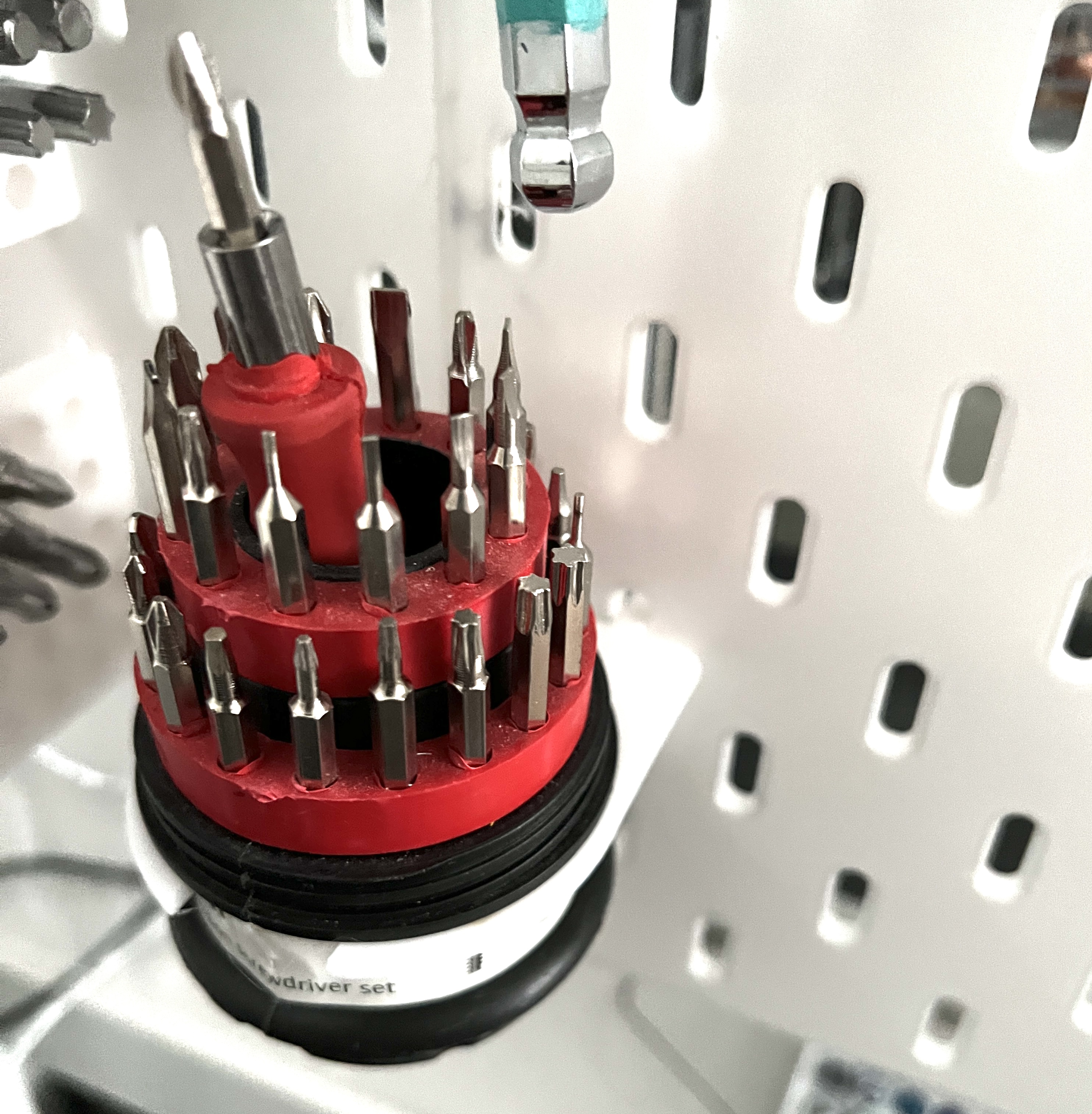 Skadis Holder for Mini Hex Screwdriver Set