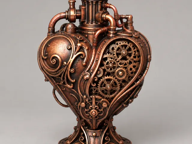 Dekoratives Steampunk Herz