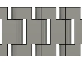 Print in place chain