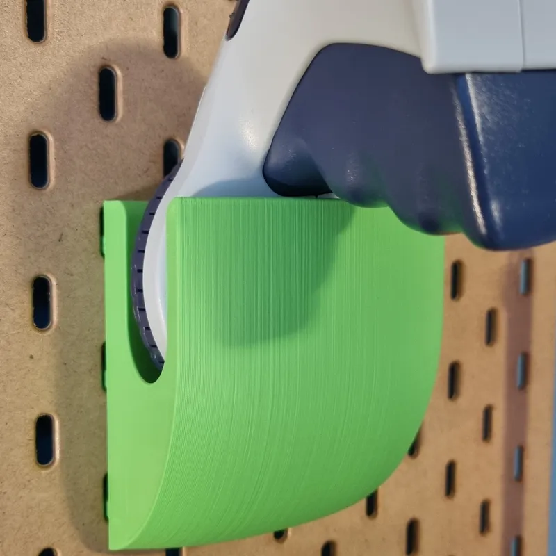 Dymo Omega holder for Ikea Skadis by LEN polygon, Download free STL model